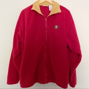 49ers Fleece Zip Up